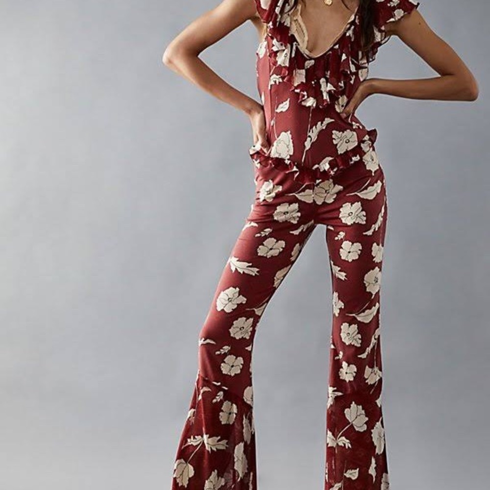 NWOT Free People Austyn One Piece Jumpsuit Large - Picture 7 of 10